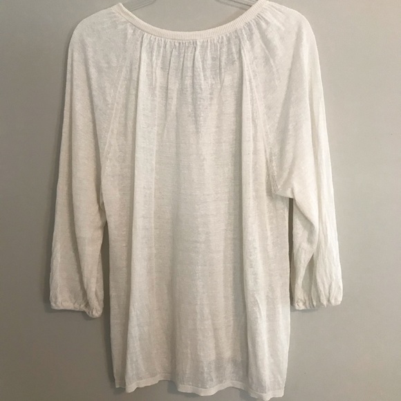 JOIE | Lg | LUXURIOUS LINEN | Tassel Ties - Picture 7 of 10